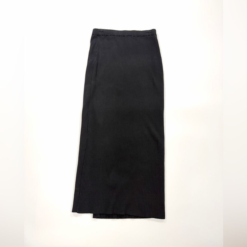 Open Edit Cable Knit Bodycon Maxi Skirt – Size XS